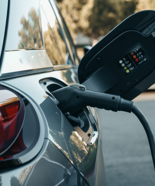 A close up of a car's fuel pump